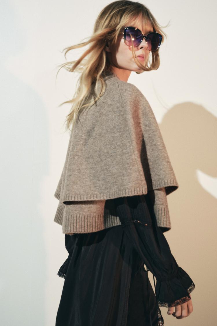 BB™ | Knit Cape Jacket