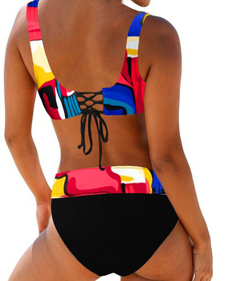 Eva - Cheerful Colourful Bikini