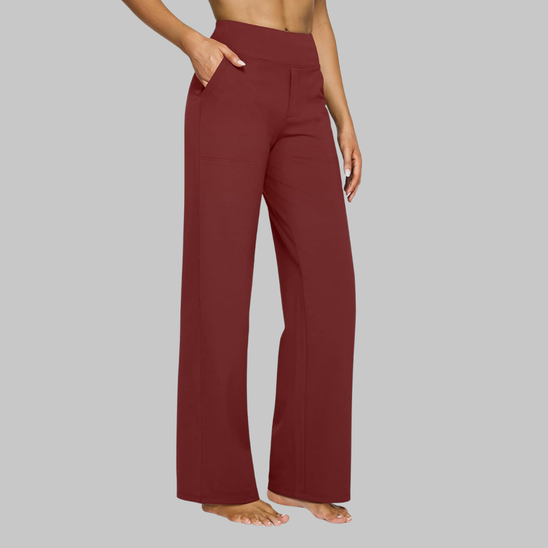 The Céline™ Trousers | Comfortable Stretch Fabric & Slimming High Waist