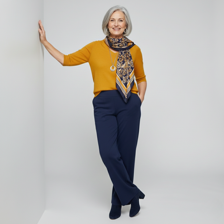 The Céline™ Trousers | Comfortable Stretch Fabric & Slimming High Waist