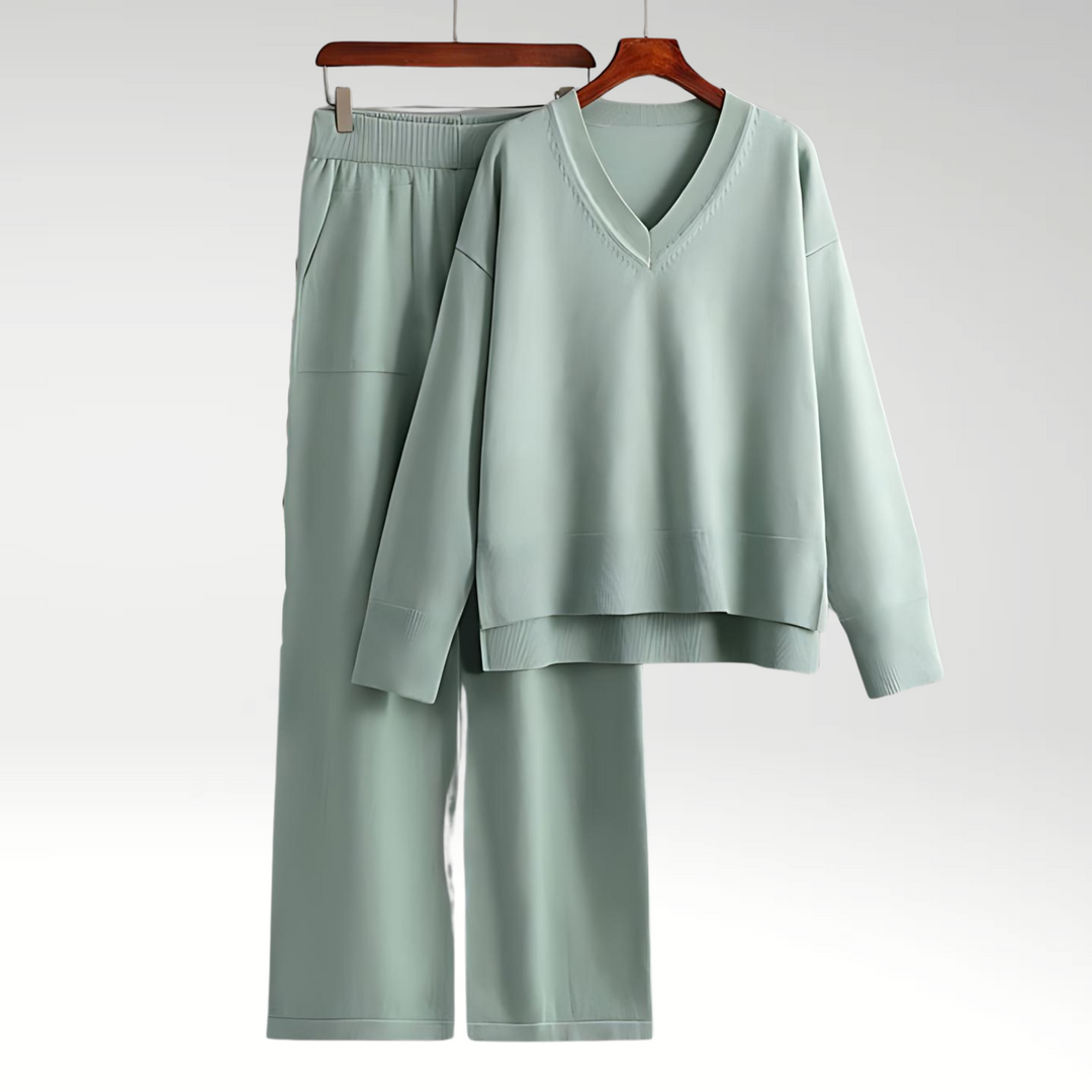 BB™ | Luxury Two-Piece V-Neck Set