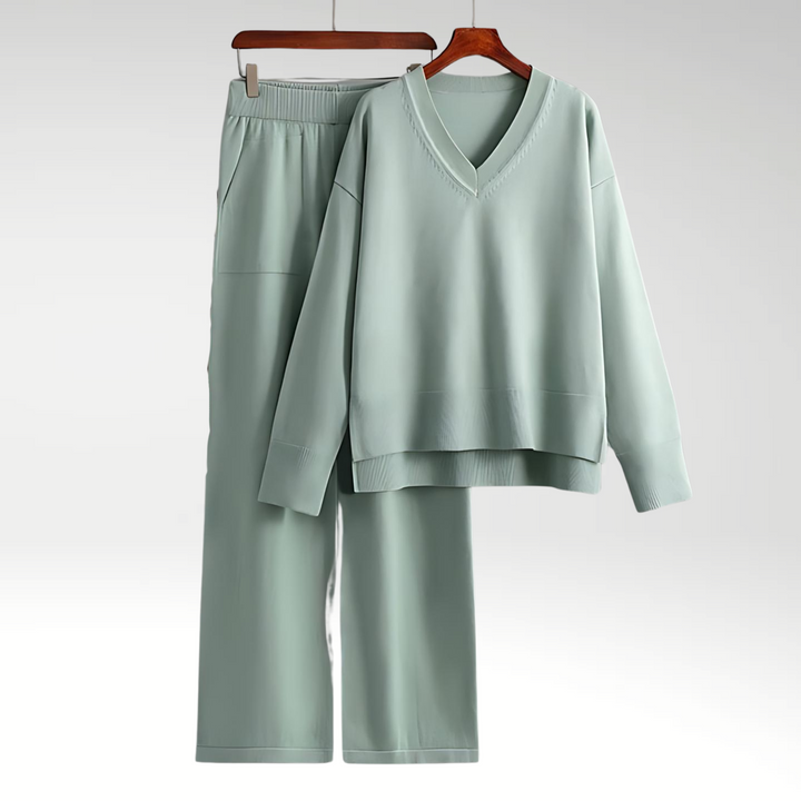 BB™ | Luxury Two-Piece V-Neck Set