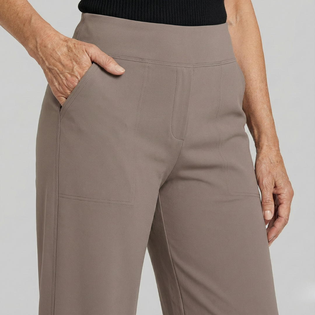 The Céline™ Trousers | Comfortable Stretch Fabric & Slimming High Waist