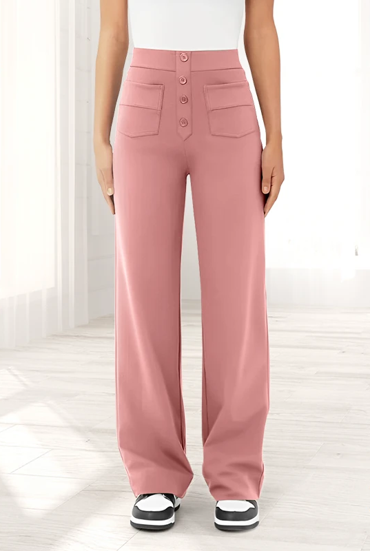 Brigitte Bordeaux | Elegant Comfort Trousers