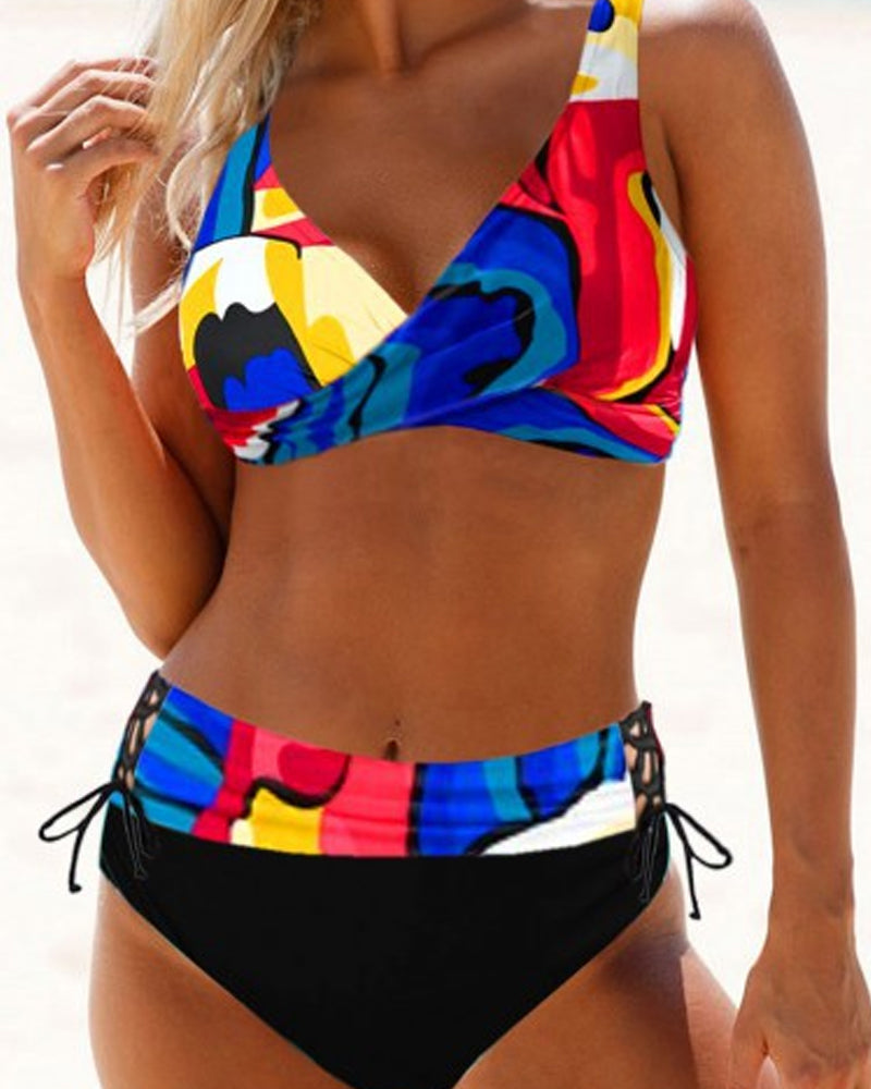 Eva - Cheerful Colourful Bikini