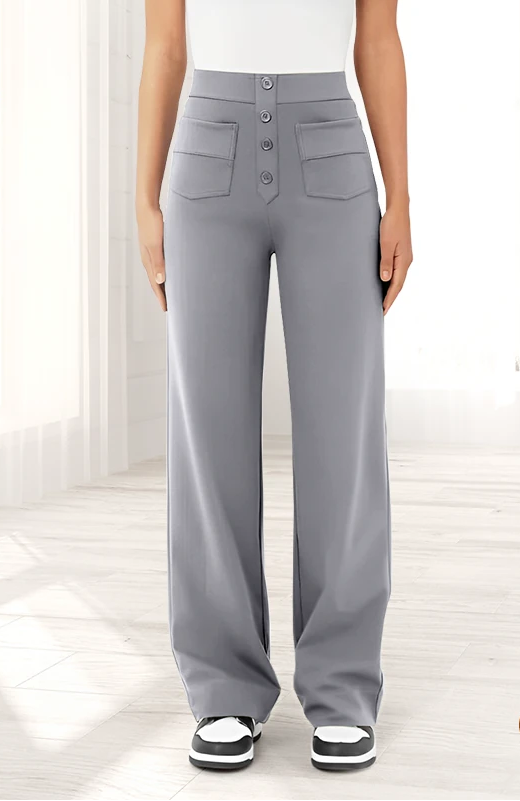 Brigitte Bordeaux | Elegant Comfort Trousers