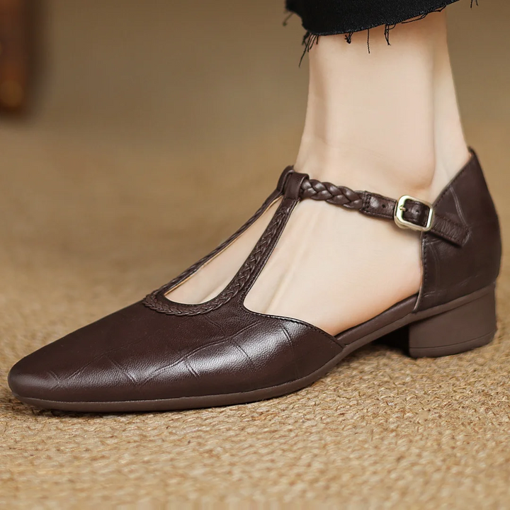 AZARIENNE – KEPA LEATHER MARY JANES