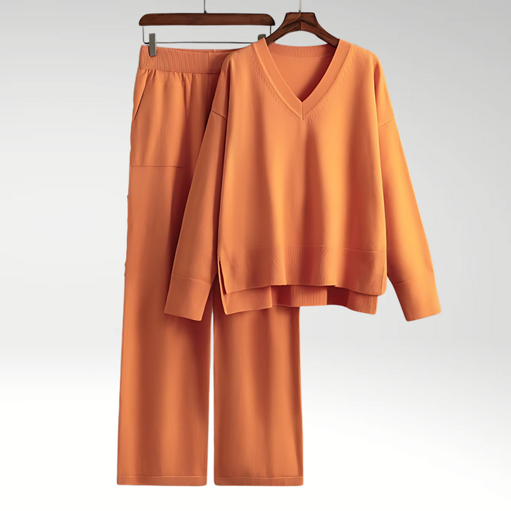 BB™ | Luxury Two-Piece V-Neck Set