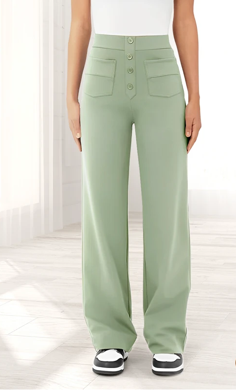 Brigitte Bordeaux | Elegant Comfort Trousers