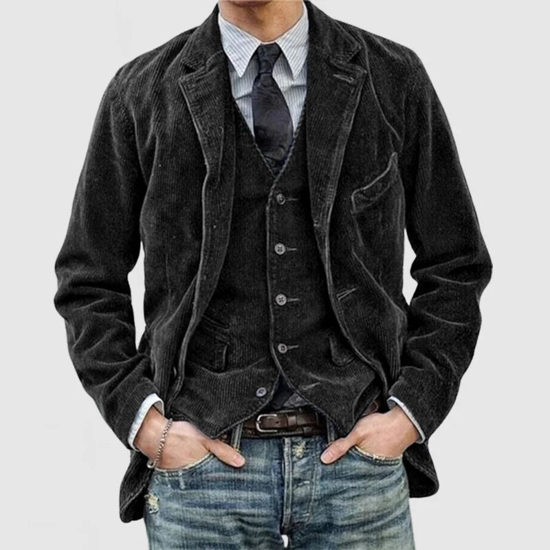 DILLAN - CLASSIC VINTAGE JACKET & WAISTCOAT SET