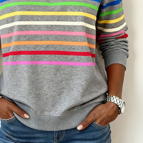 MARY™ | Casual jumper with comfort and colourful style for every day