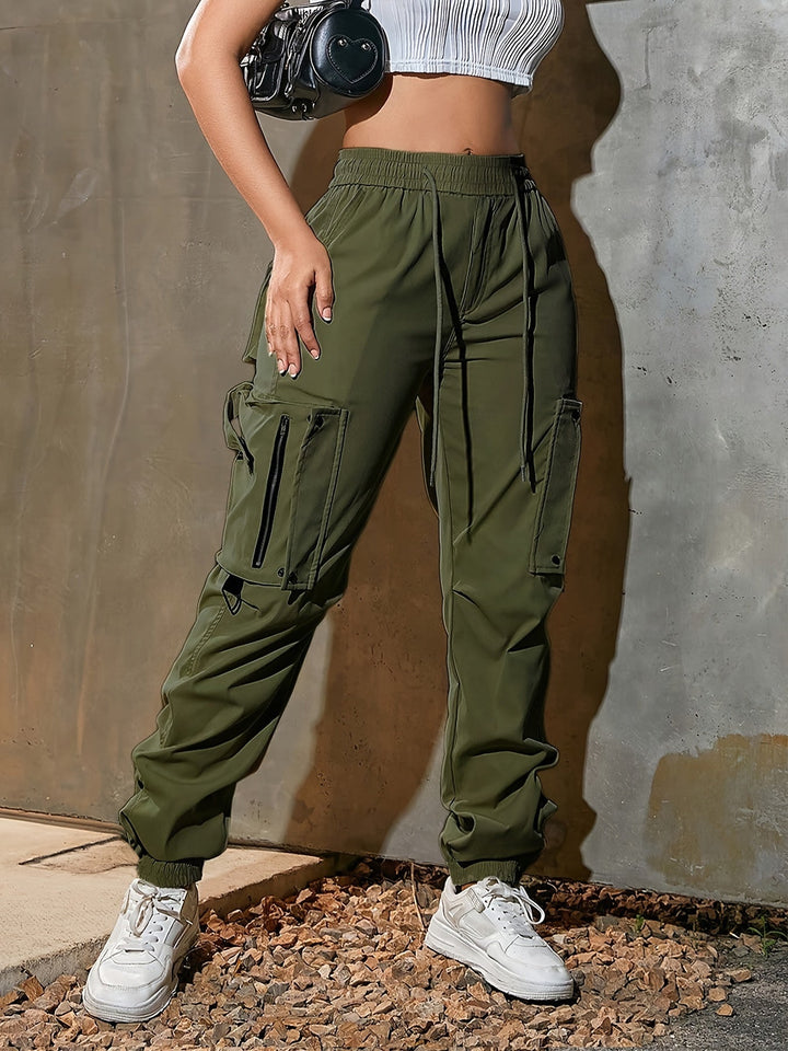Brigitte Bordeaux | Active Cargo Trousers