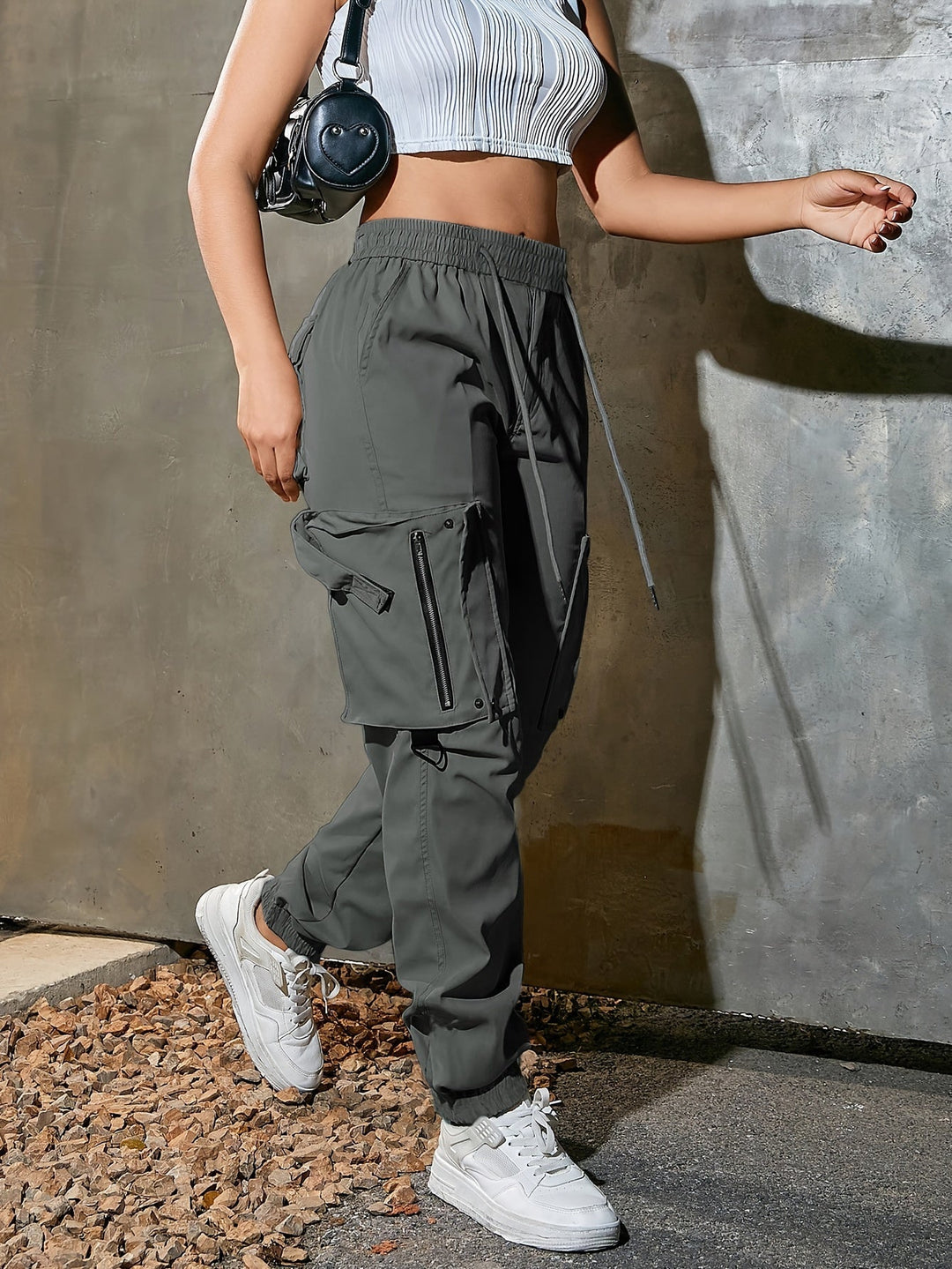Brigitte Bordeaux | Active Cargo Trousers