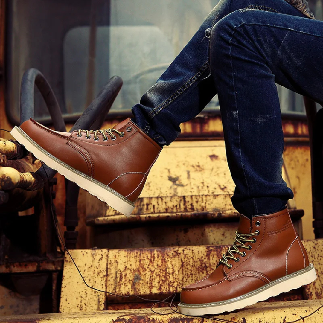 Cole™ | Classic Leather Vintage Boots
