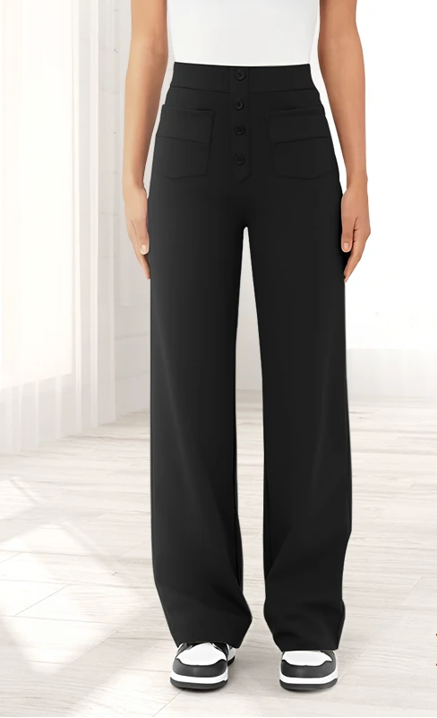 Brigitte Bordeaux | Elegant Comfort Trousers