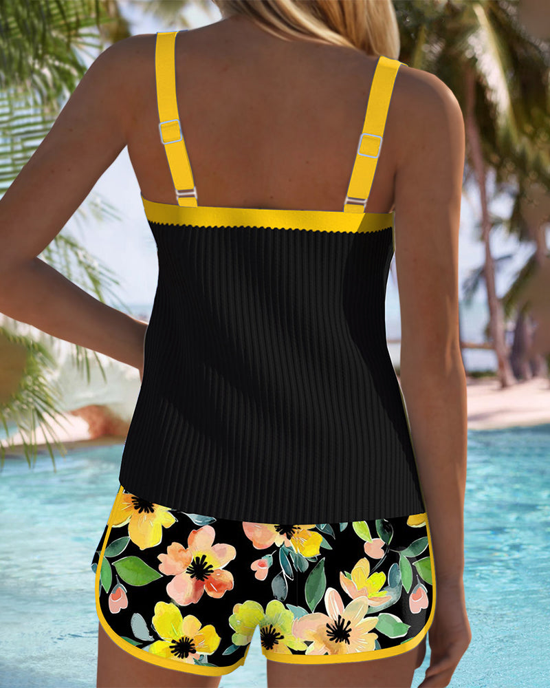 Laluna® | Two-Piece Elegant Tankini Set