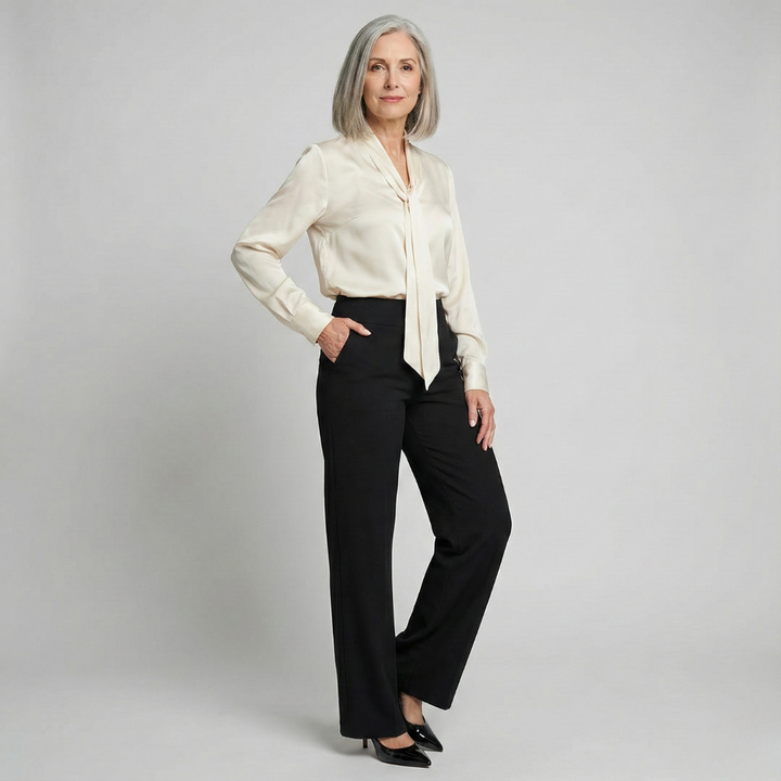 The Céline™ Trousers | Comfortable Stretch Fabric & Slimming High Waist