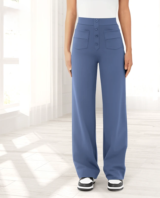 Brigitte Bordeaux | Elegant Comfort Trousers