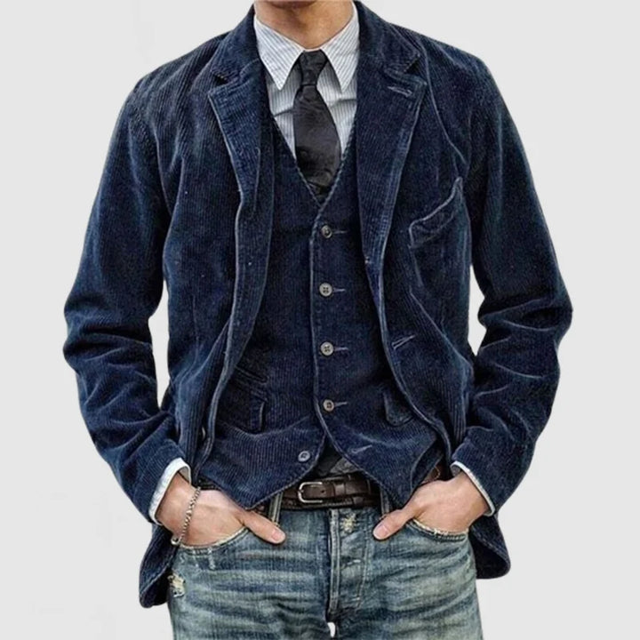 DILLAN - CLASSIC VINTAGE JACKET & WAISTCOAT SET
