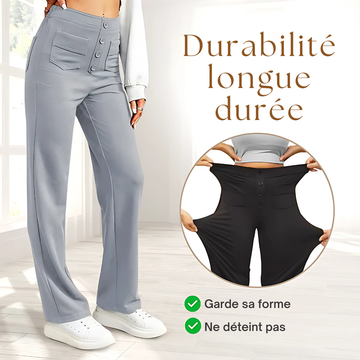 Brigitte Bordeaux | Elegant Comfort Trousers