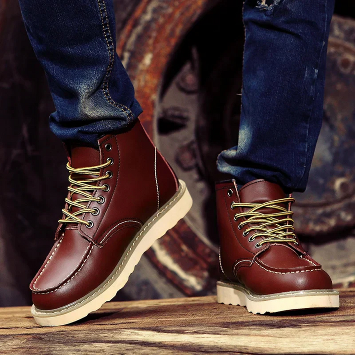 Cole™ | Classic Leather Vintage Boots