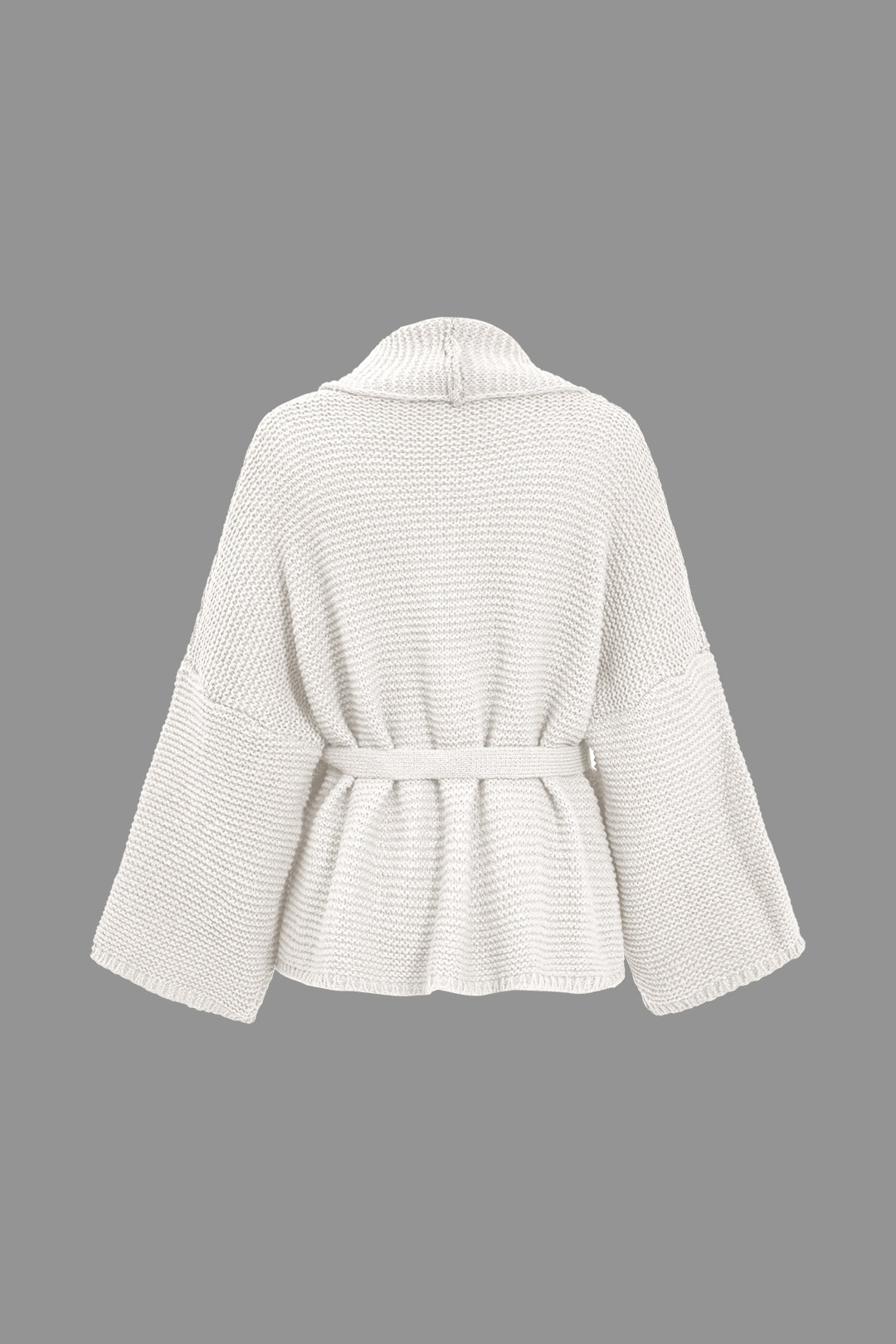 BB™ | Belted V-neck Sweater Cardigan