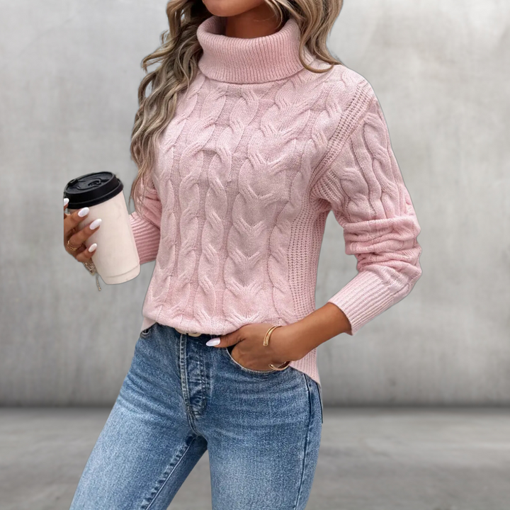 BB™ | Twisted Turtleneck Sweater