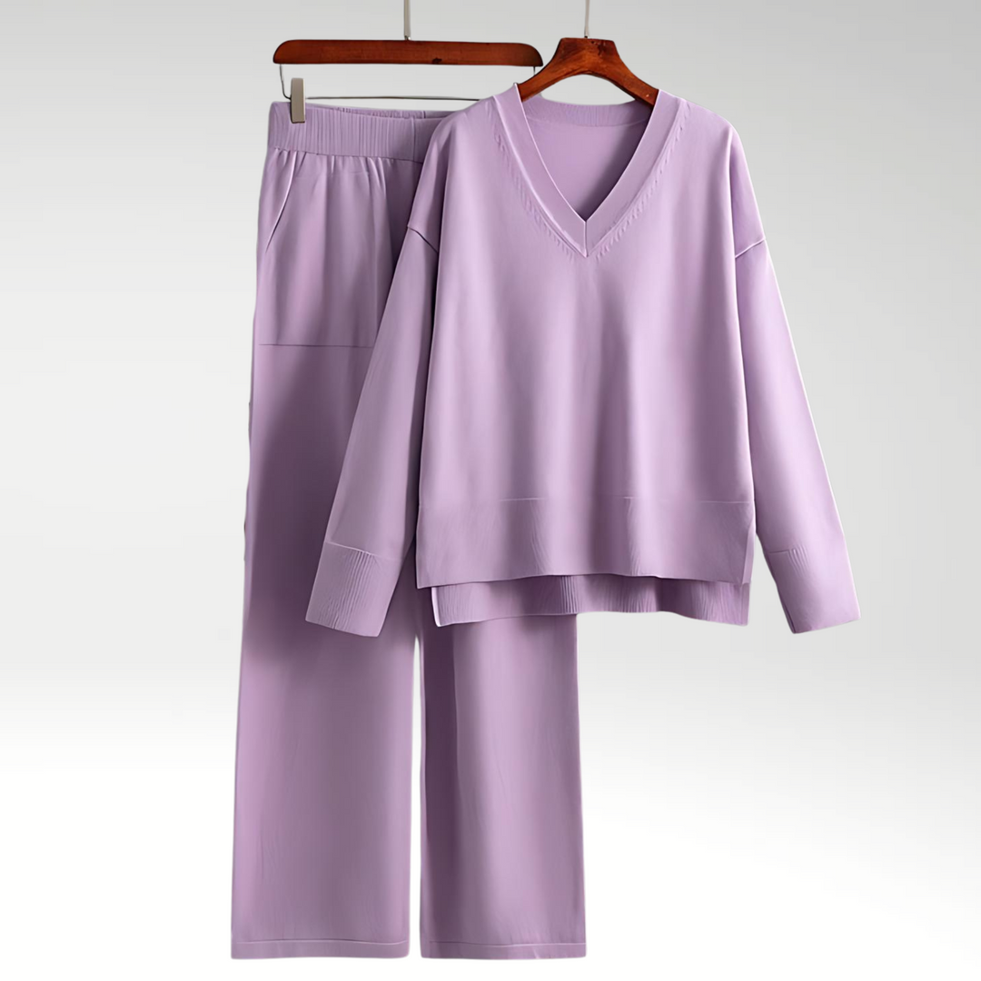 BB™ | Luxury Two-Piece V-Neck Set