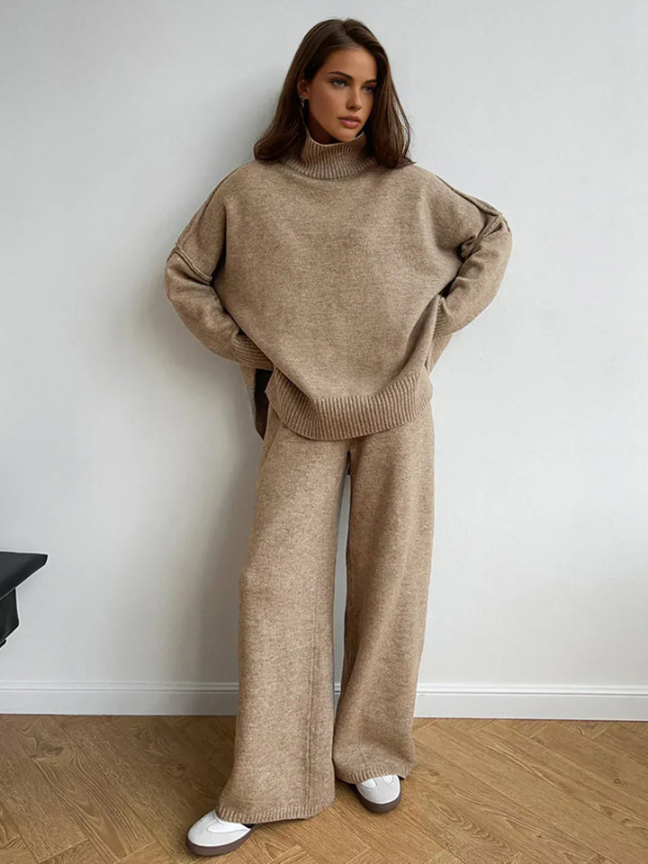 BB™ | Turtleneck Knit and Pants Set