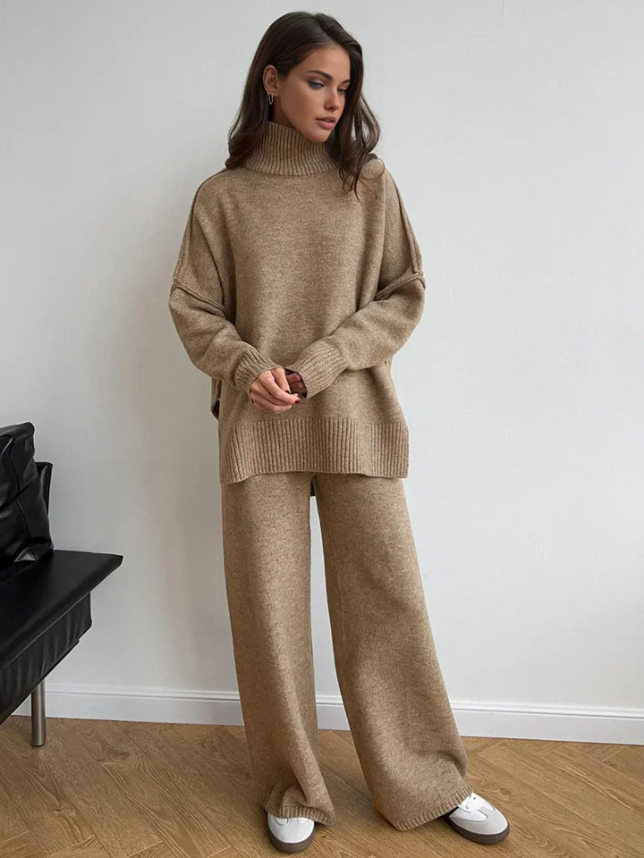 BB™ | Turtleneck Knit and Pants Set