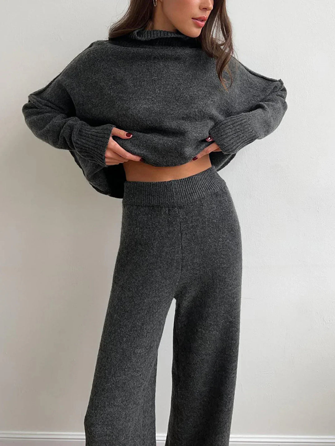 BB™ | Turtleneck Knit and Pants Set
