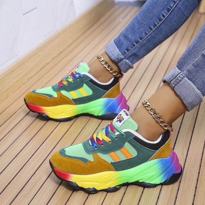 Tessa - Colourful Orthopaedic Sneakers for Comfort and Style