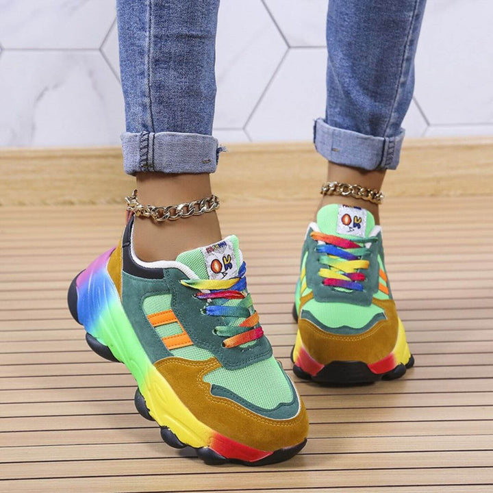 Tessa - Colourful Orthopaedic Sneakers for Comfort and Style