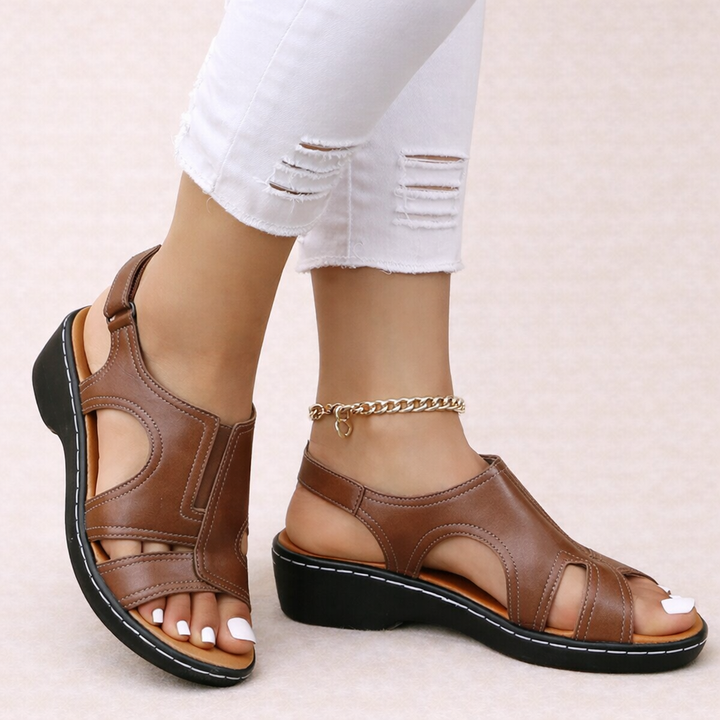Nora - Fish Mouth Orthopaedic Summer Sandals