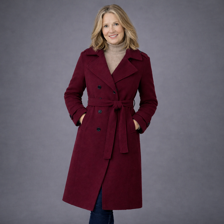 BB™ | Burgundy Trench Coat