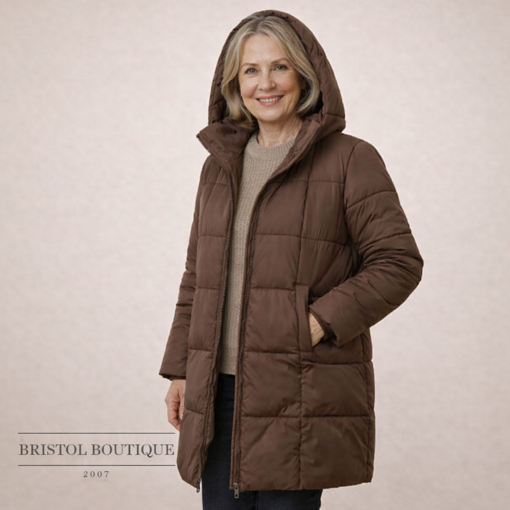 Amy  |  Hooded Puffer Jacket