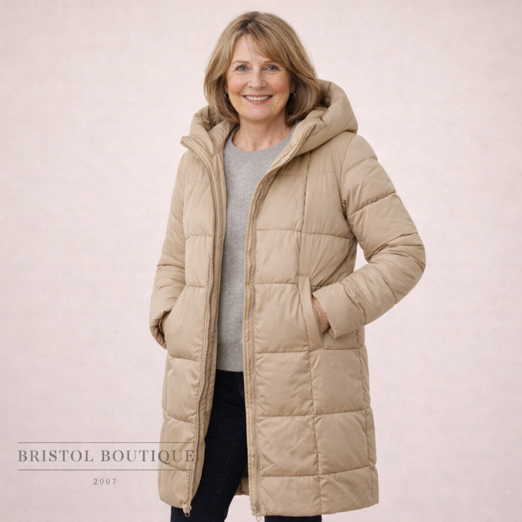 Amy  |  Hooded Puffer Jacket