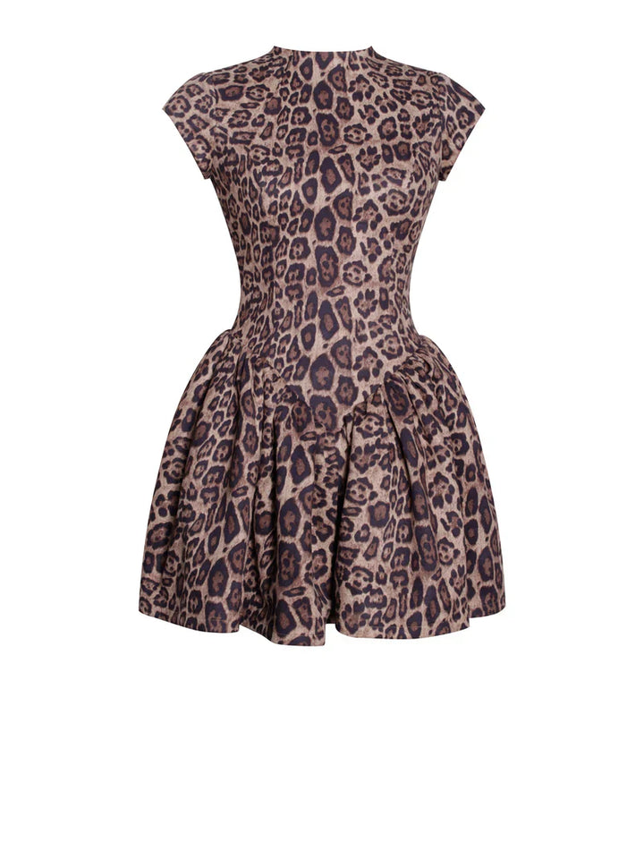 BB™ | Cheetah Puffy Dress