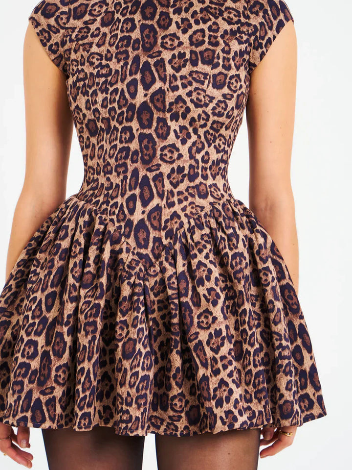 BB™ | Cheetah Puffy Dress