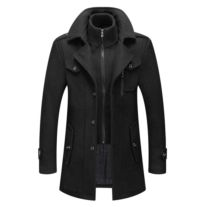 Stefan - Dual-Section Winter Coat