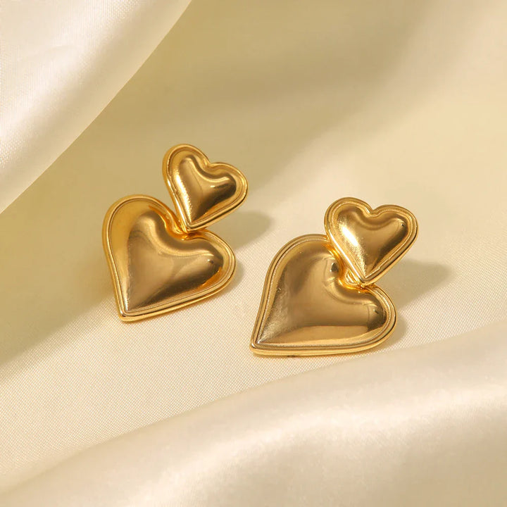 BB™ | Heart Earrings 14k