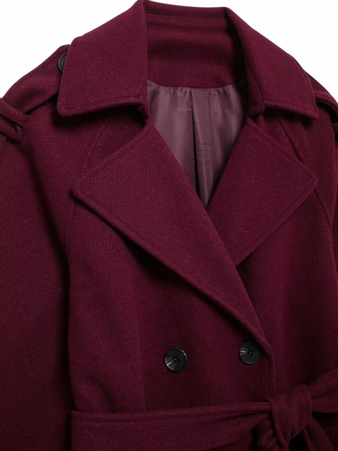 BB™ | Burgundy Trench Coat