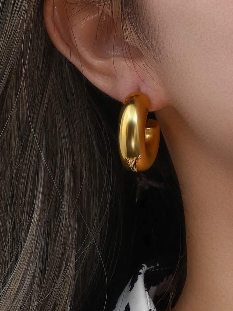 BB™ | Chunky Hoops Earrings