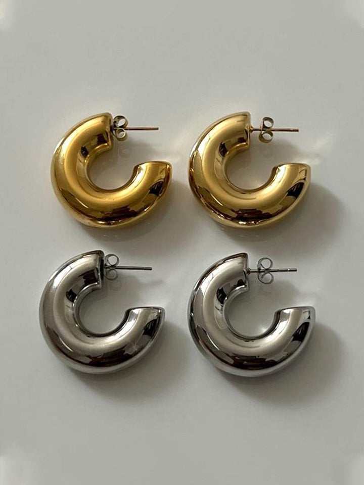 BB™ | Chunky Hoops Earrings