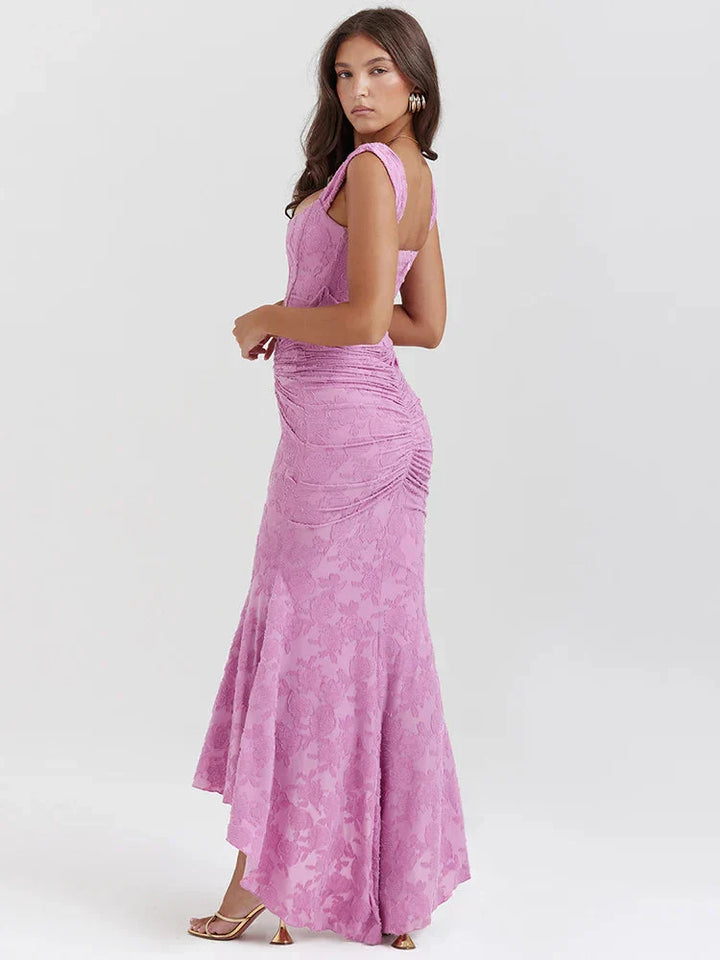 BB™ | Elegant Pink Maxi Dress