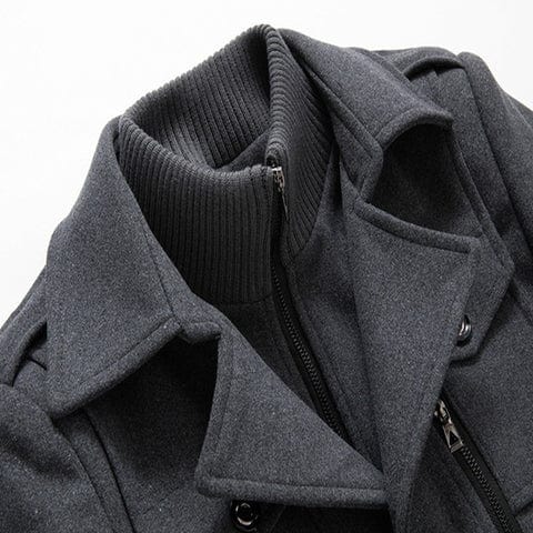 Stefan - Dual-Section Winter Coat