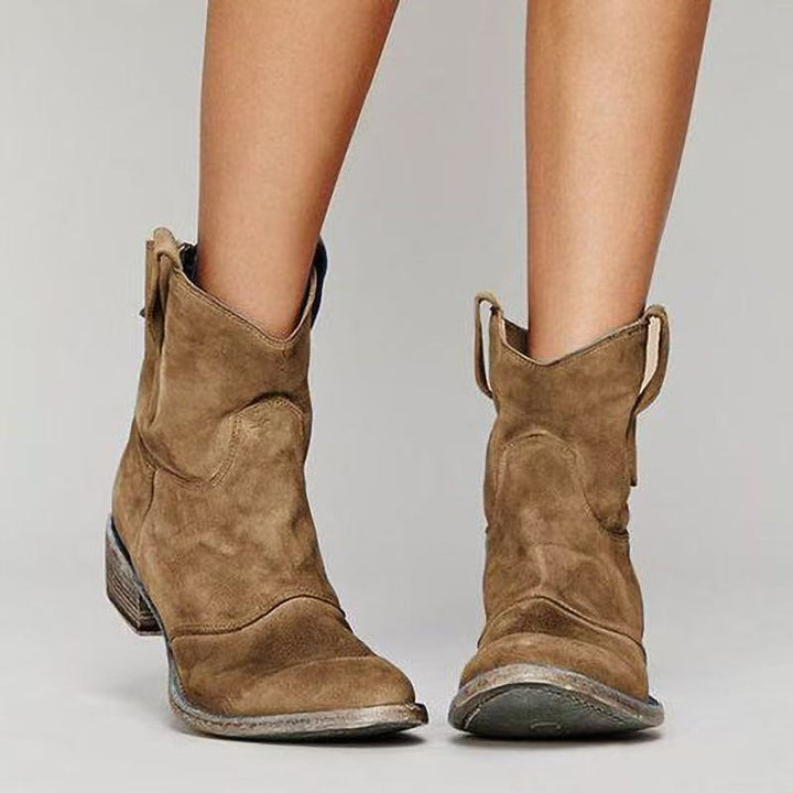 CIARA – PREMIUM SUEDE ANKLE BOOTS
