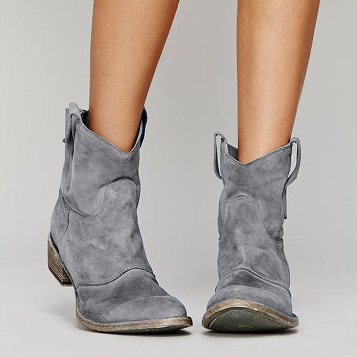 CIARA – PREMIUM SUEDE ANKLE BOOTS