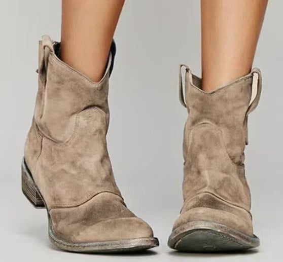 CIARA – PREMIUM SUEDE ANKLE BOOTS