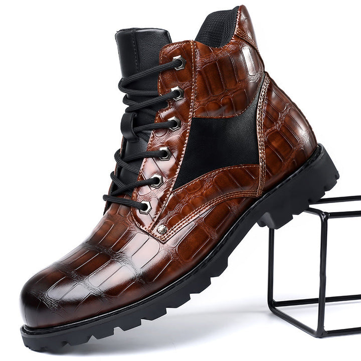 Rendell™ | Genuine Crocodile Leather Boots